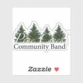 パインセキバンドスティッカー シール (シート)