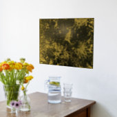 パインタイズゴールドフォイルアートプリント 箔ポスター (レイダウン (キッチン))