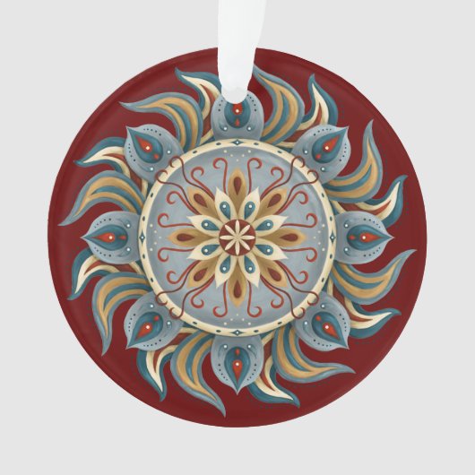 パインタリーマンダラ オーナメント (正面)