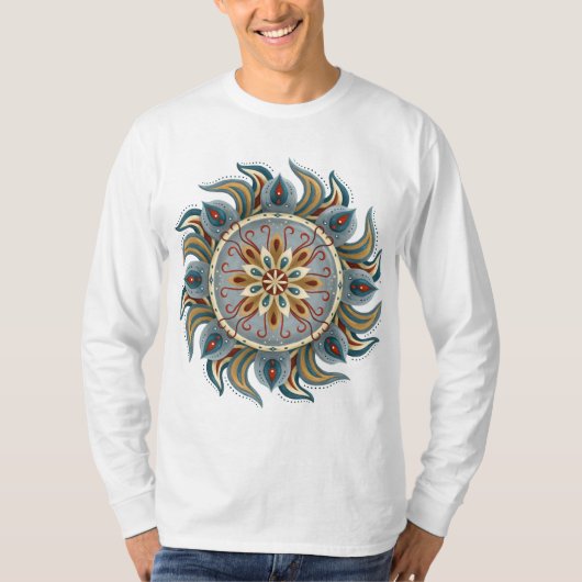 パインタリーマンダラ Tシャツ (正面)