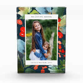 パインタリー | Vertical Navy |休日 フォトブロック