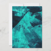 パインターリーウォーターカラームーディーズ結婚式招待状 招待状 (裏面)