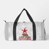 パインターリーデコールのカリフォルニア州旗 ダッフルバッグ (正面)