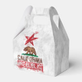 パインターリーデコールのカリフォルニア州旗 フェイバーボックス (裏面サイド)