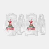 パインターリーデコールのカリフォルニア州旗 フェイバーボックス (折り畳みなし)