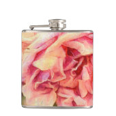 パインターリーピンクローズ フラスク (正面)