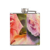 パインターリーピンクローズ フラスク (裏面)