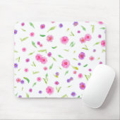 パインターリーフローラマウスパッ芸術的ト – ママのためのギフト マウスパッド (マウス)