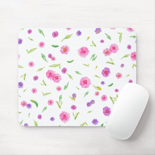 パインターリーフローラマウスパッ芸術的ト – ママのためのギフト マウスパッド (マウス)