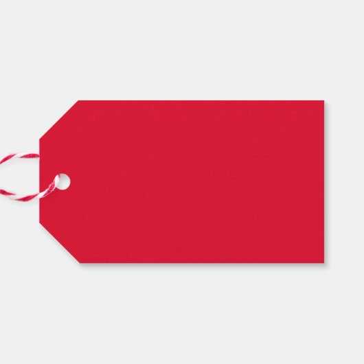 パインツリーカスタム文字テンプレートメリークリスマス ギフトタグ (裏面横)