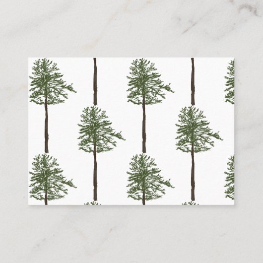 パインツリーカスタム  名刺 (裏面)