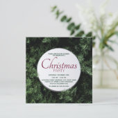 パインツリークリスマスパーティー 招待状 (スタンド正面)