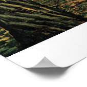 パインツリーズアットサンセットバイビンセント・ヴァンゴッホ ポスター (角)