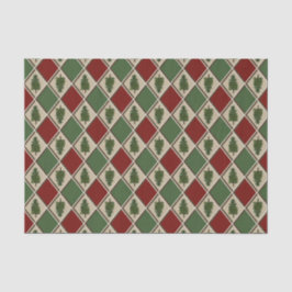 パインツリーズアンドハーレキンティッシュペーパー 薄葉紙