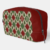 パインツリーズアンドハーレクイントイレタリーバッグ ドップキット (右コーナー)