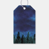 パインツリーズウォーター色素朴結婚式の引き出物ラベル ギフトタグ (裏面)