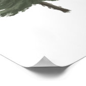 パインツリーズウッドランド子供部屋デコール ポスター (角)