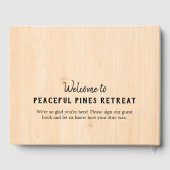 パインツリーズグリーンゲストハウスレンタルホーム ゲストブック (裏面)