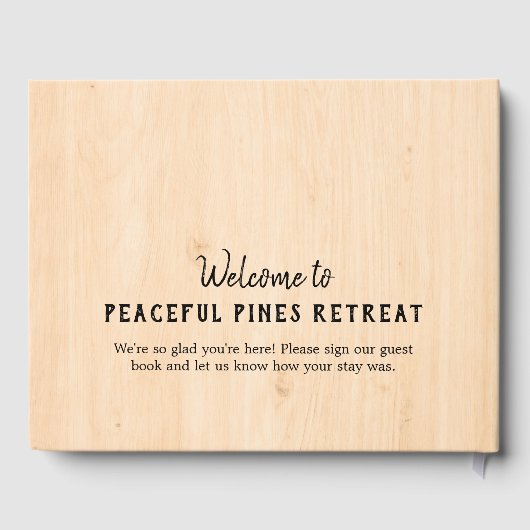 パインツリーズグリーンゲストハウスレンタルホーム ゲストブック (裏面)