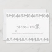 パインツリーズピースオンアース企業のカード シーズンカード (正面)