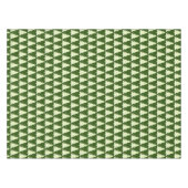 パインツリードットグリーンスタイルクリスマス テーブルクロス (正面(横))