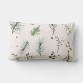 パインツリーノ素朴スウッズキャビン常緑樹 ランバークッション (裏面)