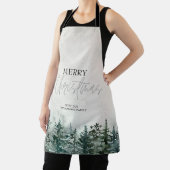 パインツリーフォレストホリデーエプロン エプロン (インサイチュ)