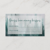 パインツリーフォレスト推測する数のキスブライダルゲーム エンクロージャーカード (正面)