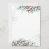 パインツリーブランチベリーズリタイアメント 招待状 (裏面)