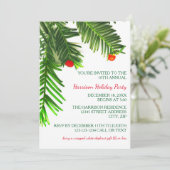 パインツリーブランチ – クリスマスパーティの招待状 招待状 (スタンド正面)