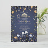 パインツリーブランチ，ダイアモンズネイビーブルーキンセアニラ 招待状 (スタンド正面)