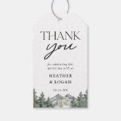 パインツリーマウンテン結婚ズありがとう ギフトタグ (裏面)