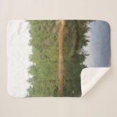 パインツリーリフレクションレイク シェルパブランケット (正面(横))