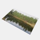 パインツリーリフレクションレイク ドアマット (アングル)