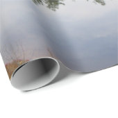 パインツリーリフレクションレイク ラッピングペーパー (ロールコーナー)