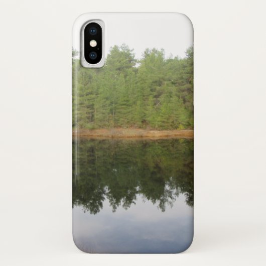 パインツリーリフレクションレイク Case-Mate iPhoneケース (裏面)