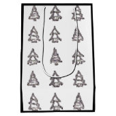 パインツリー抱き枕 ミディアムペーパーバッグ (裏面)