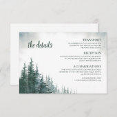 パインツリー結婚の詳細カード情報エンクロージャ エンクロージャーカード (正面/裏面)