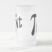 パイントPiのマグ フロストグラスビールジョッキ (中央)