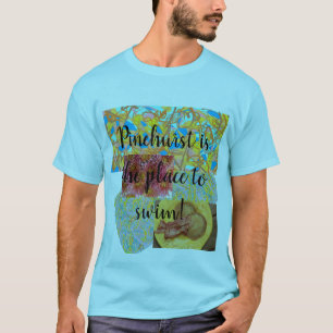 パインハーストは泳ぐ場所,抽象芸術アート,パンカク Tシャツ
