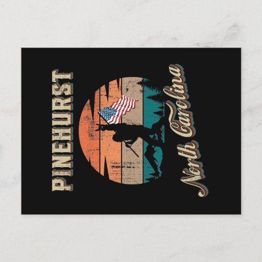 パインハーストノースカロライナ ポストカード (正面)