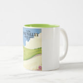 パインバレーカムデンカウンティニュージャージーUSAゴルフ ツートーンマグカップ (正面右)