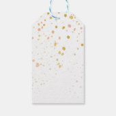 パインバーラップとシナモンがクリスマスを飾る ギフトタグ (裏面)