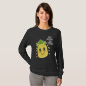 パインパイナップルアロハビーチハワイアン Tシャツ (正面フル)