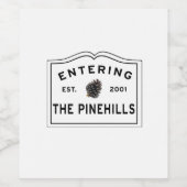 パインヒルズプリマスMAパインヒルズ ワインラベル (シングルラベル)