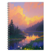 パインフォレストのサンセットエンブレイス ノートブック (正面)