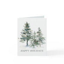 パインフォレストクリスマスホリデーグリーティング