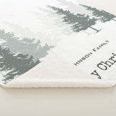 パインフォレストクリスマス シェルパブランケット (3/4)