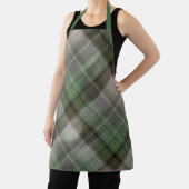パインフォレストグリーンとブラウンプライド エプロン (インサイチュ)