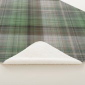 パインフォレストグリーンとブラウンプライド シェルパブランケット (3/4)